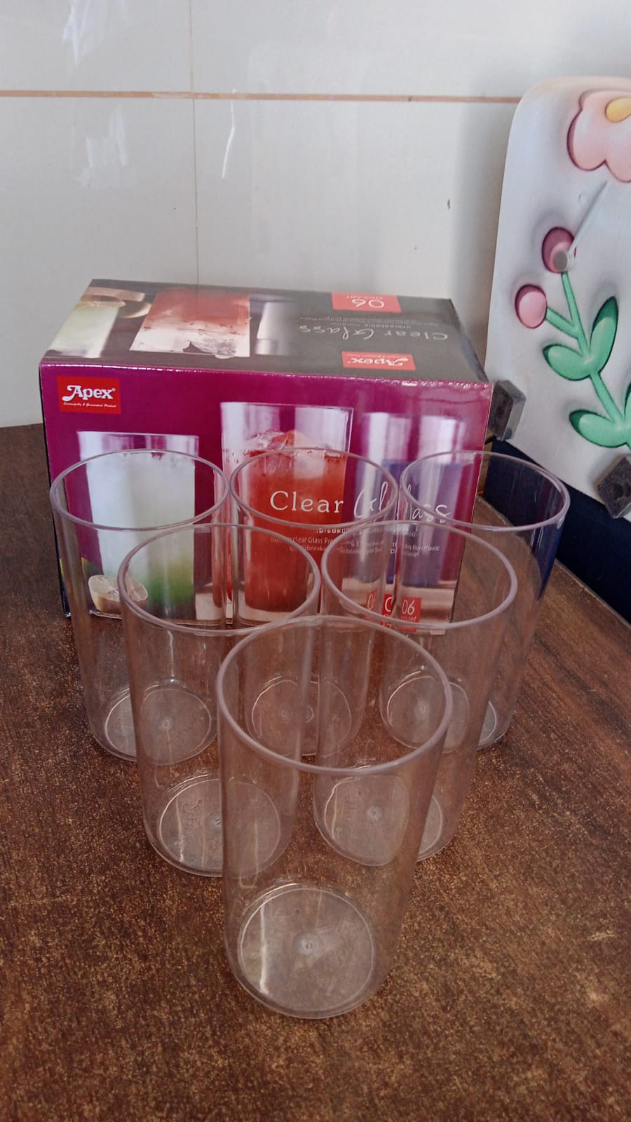 Apex clear plastic tumblers ideal for daily use and outdoor settings