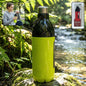1700ML leakproof water bottle with screw cap and carry strap for all-day hydration