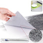 Roll of self-adhesive aluminium kitchen foil for surface protection.