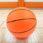 Vibrant orange mini basketball for kids, perfect for indoor and outdoor play.