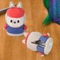 Assorted cartoon pencil sharpeners with dual sharpener and eraser functions