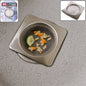 Rustproof stainless steel sink strainer in kitchen sink trap