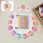 Colourful assortment of kids hair accessories, including clips and bands.