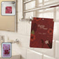 Rosy Dew Hanging Air Freshener gel with a vibrant floral fragrance for fresh spaces.