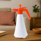 Handheld pressure water sprayer bottle with adjustable nozzle for gardening