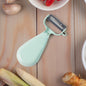 Apex ginger peeler with dual stainless steel blades for efficient peeling