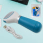 Electric Foot Callus Remover with a coarse roller head, ready for use.