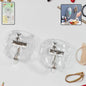 Plastic self adhesive wall hook mounted on wall holding items