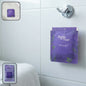 Lavender hanging air freshener gel 10gm in use in small space