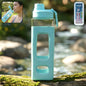 900ml leakproof plastic water bottle with protective outer case