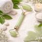 Premium double head face roller for facial massage and puffiness relief