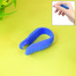 Magnetic acupressure clip fitting on finger for pain relief therapy