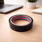 Black electrical insulation tape roll measuring 70mm x 15mm for wire repair