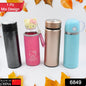 Stainless steel vacuum bottle with leak-proof cup lid in mixed size and design