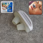 Velvet Wheels Anti-Snoring Nose Clip with its protective plastic travel case.