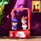 Love Couple LED figurine light emitting soft romantic glow on table