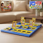 Who Am I guessing board game set with folding board and character flip cards