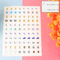 Pack of Smart Switch Icon Sticker Sheets showing colorful appliance icons