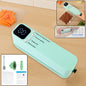 Rechargeable electric vacuum sealer machine with digital display for airtight food packing