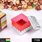 Styleva Ruby dry fruit storage container on a kitchen counter.