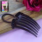 Ponytail Comb with elastic loop for easy, voluminous hair styling on a white background.