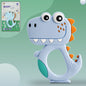 Soft silicone dinosaur teether designed for babies to soothe gums safely