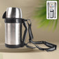 Portable stainless steel vacuum flask bottle for coffee and tea, 1200ml capacity