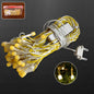 10 meter LED decorative string fairy lights with warm white illumination for festive décor