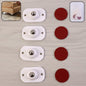 Heavy-duty furniture moving roller mini wheels set for smooth shifting