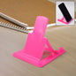 Adjustable plastic mobile phone stand holder in foldable design