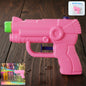 Compact Holi pichkari water gun toy for kids with easy trigger spray