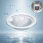 Rust-resistant stainless steel kitchen sink drain strainer with deep basket design