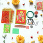 Mataji shringar box with complete puja decoration kit including chunri and jewellery