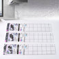 Aluminium kitchen wall sheet providing durable heat and moisture protection