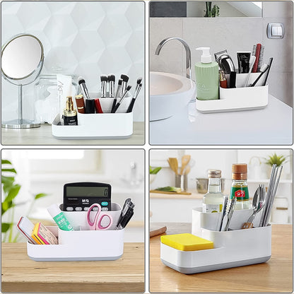 Empty cosmetic makeup organizer ready for use.