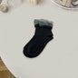 Comfortable women's ankle socks in a neutral shade.
