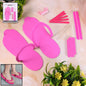 Professional pedicure kit with 13 foot care tools from Velvet Wipe