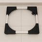 Adjustable heavy-duty fridge and washing machine stand trolley with sturdy base