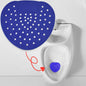 Five-piece urinal screen deodorizer set for public restrooms.