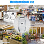 Foldable shopping cart with sturdy iron frame by Organivo