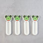Self stick push pull helper installed on sliding window as easy grip handle