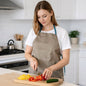 Multipurpose kitchen cooking apron providing full front coverage