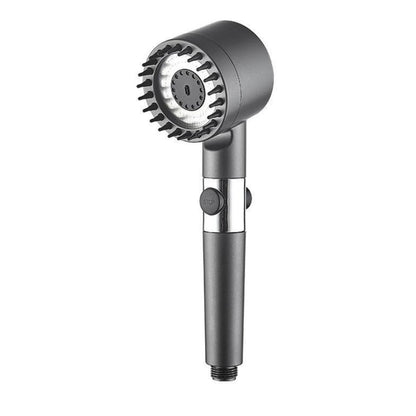 Close-up of the High-Pressure Shower Filter Head for a powerful rinse.