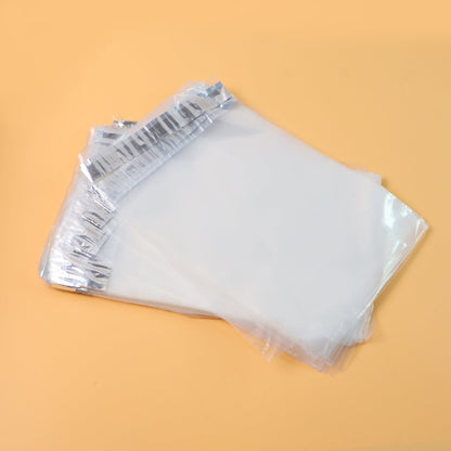 Courier polybag 8x11 inch showing self-adhesive flap for secure sealing