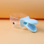 2-in-1 pet food scoop with airtight bag clip keeps food fresh