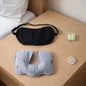 4 in 1 Travel Comfort Sleep Kit including eye mask, neck support, ear plugs, and nose clip