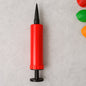 Manual dual action handheld balloon air pump compact 17 cm size