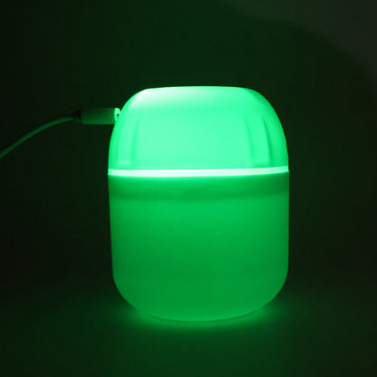 Top-down view of the Mini USB Humidifier, highlighting its simple design.