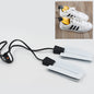 Portable shoe dryer 220V with intelligent timing, perfect for home and dorm use.