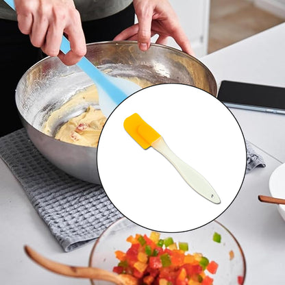 Angled studio photo of Bake & Dwell silicone cooking spatula